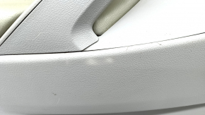 Обшивка дверей картка задня ліва Toyota Camry v40 сіра шкіра, побілів пластик, подряпини