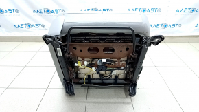 Пассажирское сидение Toyota Camry v40 07-09 с airbag, кожа серое, механика, подогрев не оригинал, ржавое