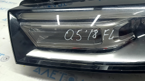 Фара передняя левая в сборе Audi Q5 80A 18-20 Bi-xenon, песок