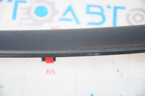 Накладка арки крыла передняя правая передняя Mitsubishi Outlander 14-21 на бампере, мелкие царапины, слом креп