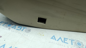 Консоль центральная подлокотник и подстаканники Audi Q5 80A 18-бежевая, под химч, отсутствуют заглушки