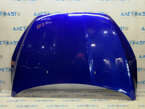 Капот голий Ford Focus mk3 15-18 рест, синій L1, сталь