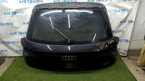 Дверь багажника голая со стеклом Audi Q5 80A 18-20 черный LY9B, с трапецией и поводком