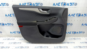 Обшивка двери карточка передняя левая Ford Escape MK4 20- черн, царапины, под чистку