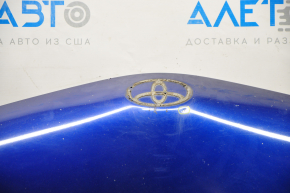 Капот голый Toyota Prius 20 04-09 алюминий, синий 8M6, тычки