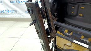 Водительское сидение Chevrolet Volt 16- без airbag, механич, тряпка черн синяя строчка, ржавые салазки