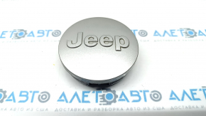 Центральный колпачек на диск Jeep Cherokee KL 14- серебро, 63мм