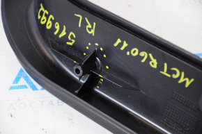 Обшивка двери багажника левая Mini Cooper Countryman R60 10-16 черная затерта, сломаны направляйки