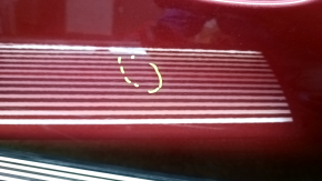 Дверь голая передняя левая Audi A5 F5 17- 5D красный LY3S, тычка