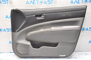 Обшивка дверей картка передня права Toyota Prius 20 04-09 сіра, підлокітник ганчірка, подряпини, під чищення