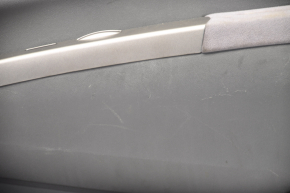 Обшивка двери карточка передняя правая Toyota Prius 20 04-09 серая, подлокотник тряпка, царапины, под чистку