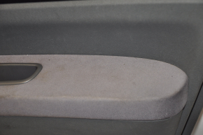 Обшивка дверей картка передня права Toyota Prius 20 04-09 сіра, підлокітник ганчірка, подряпини, під чищення