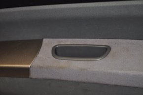 Обшивка двери карточка передняя правая Toyota Prius 20 04-09 серая, подлокотник тряпка, царапины, под чистку