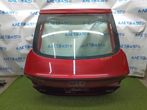 Дверь багажника голая со стеклом Audi A5 F5 17- 5D красный LY3S