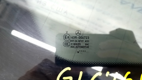 Форточка глухое стекло задняя левая Mercedes GLC 16-22 тонировка