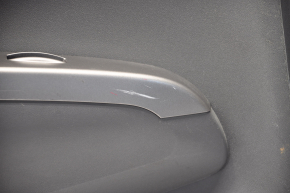Обшивка дверей картка задня ліва сіра Toyota Prius 20 04-09 сіра, підлокітник ганчірка, подряпини, під чищення