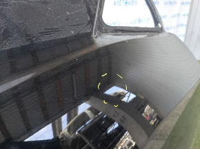 Четверть крыло задняя правая Dodge Challenger 09- черная, примята, тычки