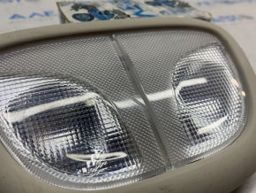 Плафон освітлення пасажир Chrysler 200 15-17 сірий, під полірування