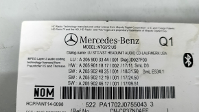 Магнітофон радіо Mercedes GLC 16-19 без навігації.