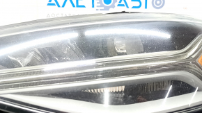 Фара передняя левая в сборе Audi A6 C7 16-18 рест LED, песок