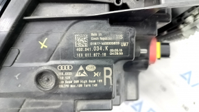 Фара передня права в зборі Audi A6 C7 16-18 рест LED, пісок, тріщини