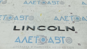 Емблема напис LINCOLN двері багажника Lincoln Nautilus 19-23