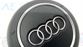 Подушка безпеки airbag в кермо водійська Audi A4 B9 17- чорна, подряпина