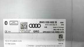NAVIGATION MULTIMEDIA RADIO Audi A4 B9 17-