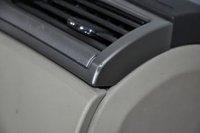 Торпедо передня панель з AIRBAG Ford Fusion mk5 13-20 беж, з накладкою та бардачком, затерта накладка повітроводу