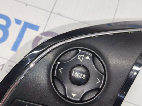 Кнопки управления на руле левые Mitsubishi Outlander 16-21 черные, затёрта кнопка