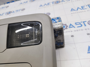 Плафон освітлення передній Subaru Legacy 15-19 сірий без люка, подряпини