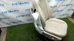 Пассажирское сидение Lincoln Nautilus 19-20 без airbag, электро, подогрев, вентиляция, кожа беж, стрельнувшее