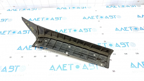 Накладка порога зовнішня ззаду права Infiniti FX35 FX45 03-08 чорна, з хром накладкою