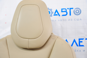 Водійське сидіння Tesla Model X 16-21 шкіра беж, з airbag, електро, підігрів, подряпини, затерта шкіра