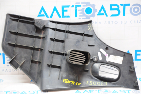 Накладка центральной консоли правая Fiat 500 12-19 сломано крепление, царапины