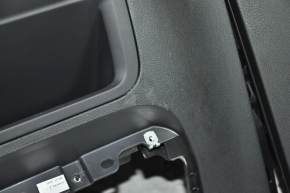 Торпедо передняя панель без AIRBAG VW Tiguan 09-17 черная под чистку, царапины, затертая