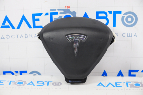Подушка безопасности airbag в руль водительская Tesla Model X 16-21 тип 1 царапины