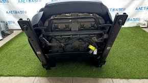 Пасажирське сидіння Mazda 6 13-15 з airbag, шкіра чорний, механіч, надрив, подряпини