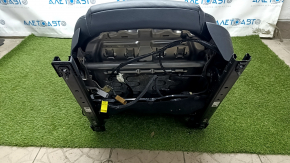 Водительское сидение Mazda 6 13-15 с airbag, кожа черн, электро, потерто, надрывы
