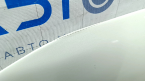 Капот голый Infiniti Q50 14-18 белый QAA, алюминий, крашенный, потерт