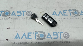 Ключ smart key Mazda 6 13-17 4 кнопки, потертий, надламаний