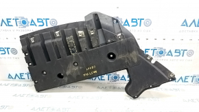Защита переднего бампера Ford Fusion mk5 17-20 левая, трещина, надломы
