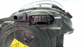 Фара передняя правая в сборе Porsche Macan 15-18 ксенон, под омыватель, адаптив, черная, песок, сколы, паутинка