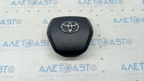 Подушка безопасности airbag в руль водительская Toyota Camry v70 18- черн, ржавый пиропатрон