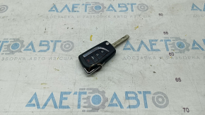 Ключ Toyota Camry v70 18- раскладной, 4 кнопки, потёрт