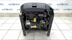 Водительское сидение Porsche Macan 15-18 с airbag, электро, подогрев, Sport, кожа черная, примято
