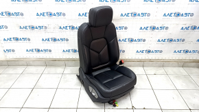 Пасажирське сидіння Porsche Macan 15-18 з airbag, електро, підігрів, Sport, шкіра чорна, подряпини
