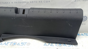 Накладка проема багажника Honda Civic X FC 16-21 4d черн, царапины