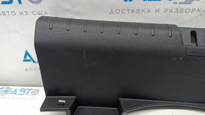 Накладка проема багажника Honda Civic X FC 16-21 4d черн, царапины