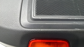 Обшивка двери карточка задняя левая Porsche Macan 15- черная, вставка черный глянец, царапины